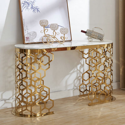 comprare Tavolo da ingresso in marmo lungo 120cm/150cm Colore personalizzato online manufacture