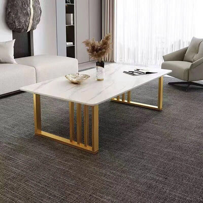 comprare Tavolo da tavolo in marmo in acciaio inossidabile Tavolo da tavola per servire il tè online manufacture