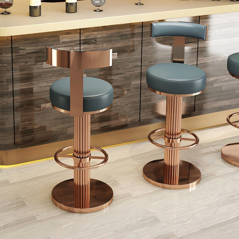 OEM ODM Stainless Steel Bar Stool senza piega colore personalizzato
