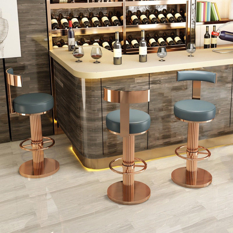 OEM ODM Stainless Steel Bar Stool senza piega colore personalizzato