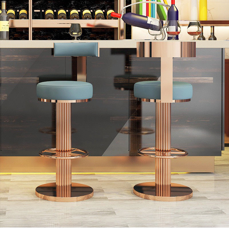 OEM ODM Stainless Steel Bar Stool senza piega colore personalizzato